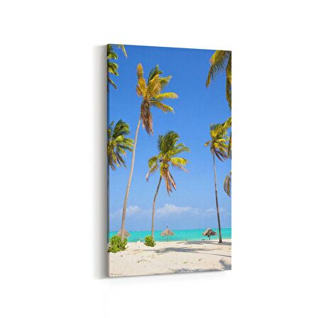 Olla 14226DD Doğa / Manzara Görseli Dikey Dar Kanvas Tablo (Ölçü: 40X80)