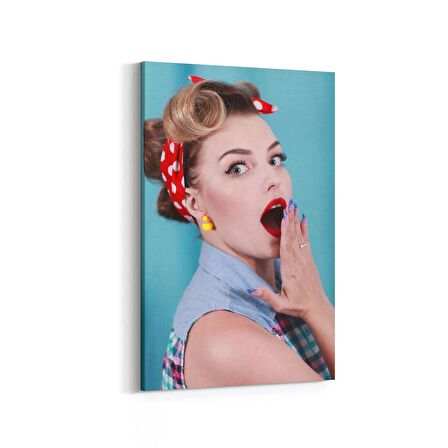 Olla 16993D Model / Manken Görseli Dikey Kanvas Tablo (Ölçü: 70X105)