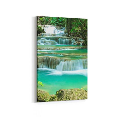 Olla 13720D Doğa / Manzara Görseli Dikey Kanvas Tablo (Ölçü: 70X105)