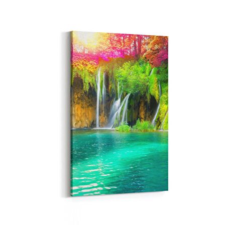 Olla 13360D Doğa / Manzara Görseli Dikey Kanvas Tablo (Ölçü: 60X90)