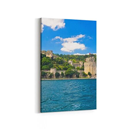 Olla 18234D Yapı Görseli Dikey Kanvas Tablo (Ölçü: 60X90)