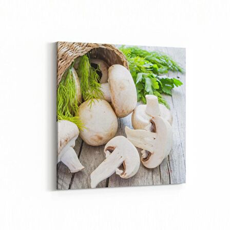 Olla 15148K Gıda Görseli Kare Kanvas Tablo (Ölçü: 25X25)