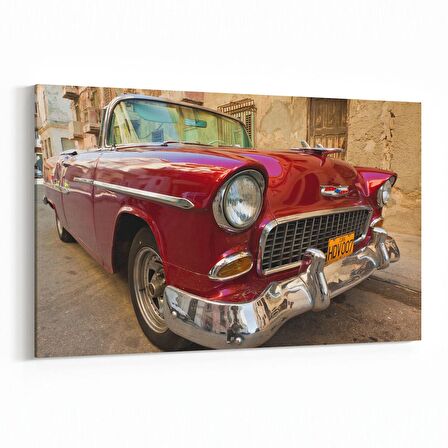 Olla 12402Y Araç Görseli Yatay Kanvas Tablo (Ölçü: 45X30)