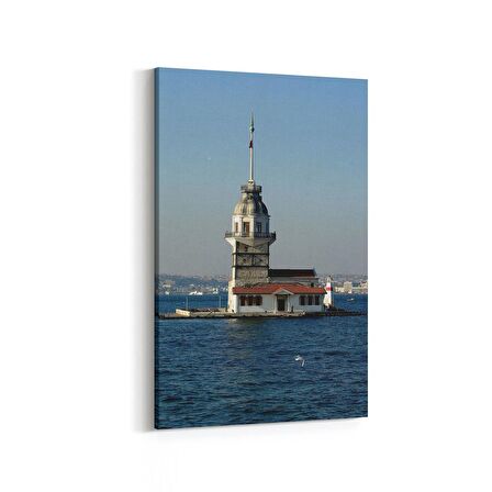 Olla 18615D Yapı Görseli Dikey Kanvas Tablo (Ölçü: 60X90)