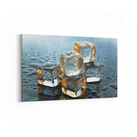 Olla 17306Y Su / Damla Görseli Yatay Kanvas Tablo (Ölçü: 150X100)