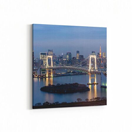 Olla 18094K4 Yapı Görseli Kare 4'lü Kanvas Tablo (Ölçü: 145X145)