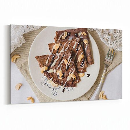 Olla 15014Y Gıda Görseli Yatay Kanvas Tablo (Ölçü: 70X50)