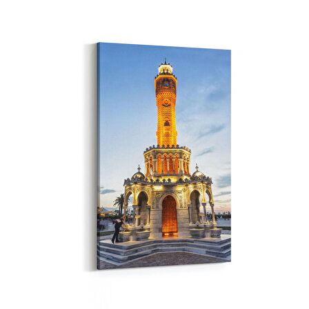 Olla 18427D Yapı Görseli Dikey Kanvas Tablo (Ölçü: 70X105)