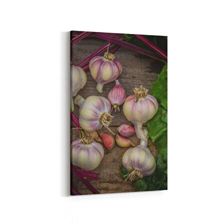 Olla 15287D Gıda Görseli Dikey Kanvas Tablo (Ölçü: 40X60)