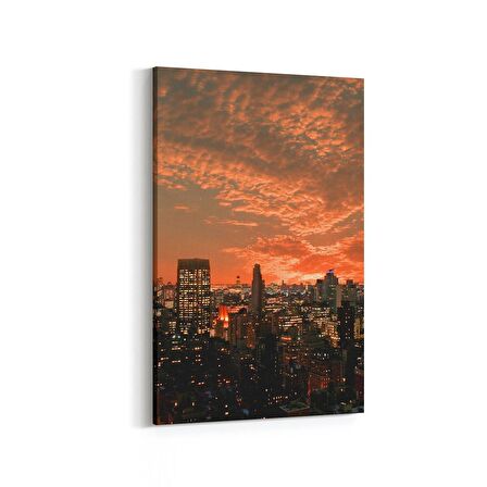 Olla 18975D Yapı Görseli Dikey Kanvas Tablo (Ölçü: 20X30)