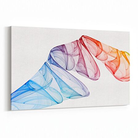 Olla 10140Y Abstract Görsel Yatay Kanvas Tablo (Ölçü: 70X50)