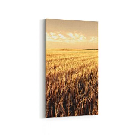 Olla 14008DD Doğa / Manzara Görseli Dikey Dar Kanvas Tablo (Ölçü: 60X120)