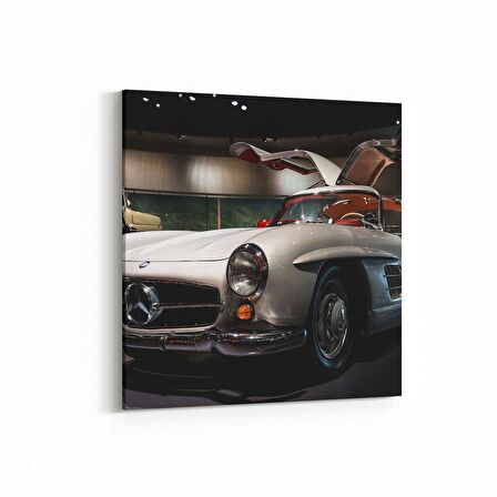 Olla 12274K Araç Görseli Kare Kanvas Tablo (Ölçü: 25X25)