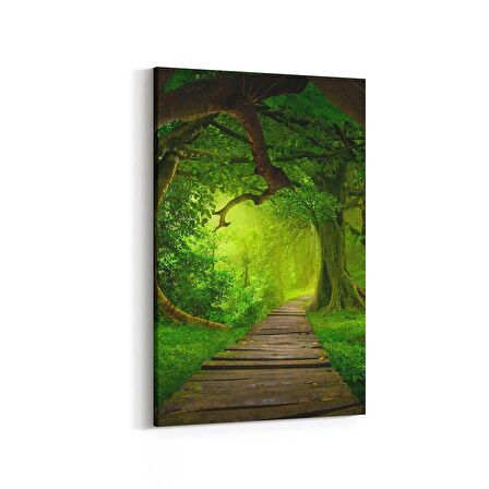 Olla 14509D Doğa / Manzara Görseli Dikey Kanvas Tablo (Ölçü: 20X30)