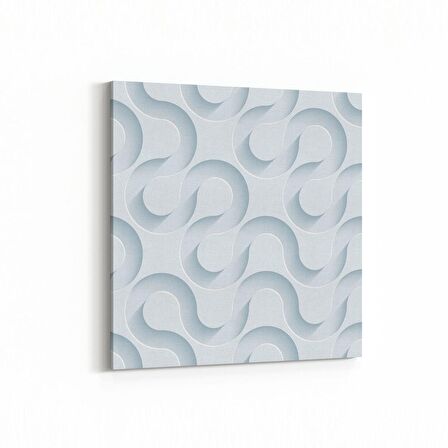 Olla 14936K Geometrik Desen Görseli Kare Kanvas Tablo (Ölçü: 30X30)