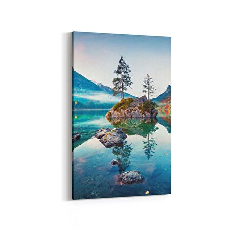Olla 14488D Doğa / Manzara Görseli Dikey Kanvas Tablo (Ölçü: 40X60)