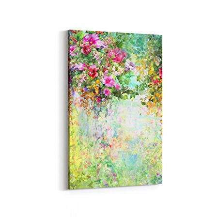 Olla 17789D Yağlı Boya Görseli Dikey Kanvas Tablo (Ölçü: 60X90)