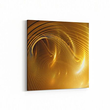 Olla 10369K Abstract Görsel Kare Kanvas Tablo (Ölçü: 25X25)