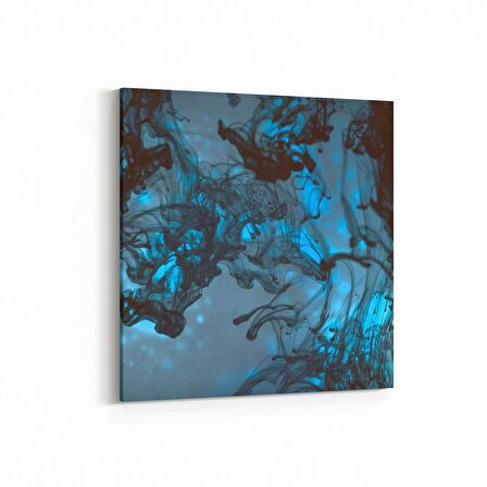 Olla 10394K Abstract Görsel Kare Kanvas Tablo (Ölçü: 30X30)