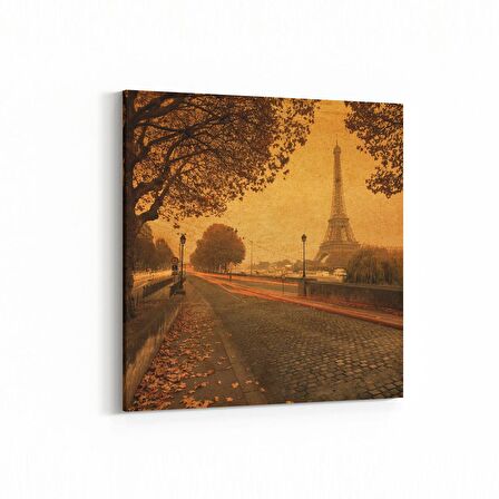 Olla 18026K Yapı Görseli Kare Kanvas Tablo (Ölçü: 25X25)