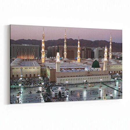 Olla 13119Y Dini Görsel Yatay Kanvas Tablo (Ölçü: 45X30)