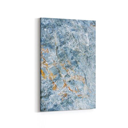 Olla 16714D Mermer Desen Görsel Dikey Kanvas Tablo (Ölçü: 60X90)