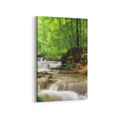 Olla 14550D Doğa / Manzara Görseli Dikey Kanvas Tablo (Ölçü: 100X150)