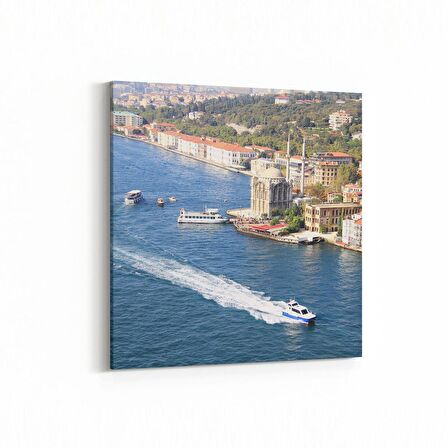 Olla 19014K Yapı Görseli Kare Kanvas Tablo (Ölçü: 60X60)