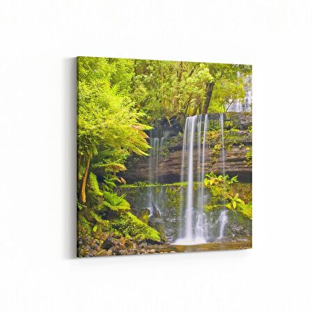 Olla 14417K Doğa / Manzara Görseli Kare Kanvas Tablo (Ölçü: 25X25)