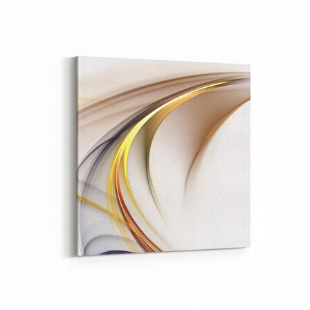 Olla 10110K Abstract Görsel Kare Kanvas Tablo (Ölçü: 30X30)