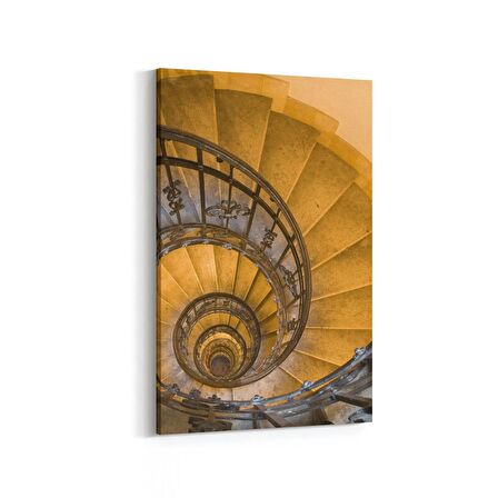 Olla 18489D Yapı Görseli Dikey Kanvas Tablo (Ölçü: 60X90)