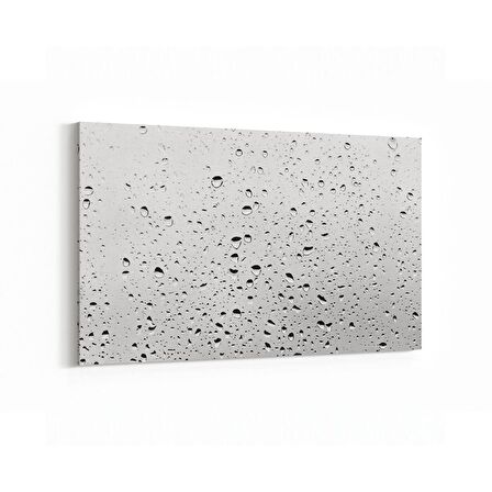 Olla 17254Y Su / Damla Görseli Yatay Kanvas Tablo (Ölçü: 45X30)