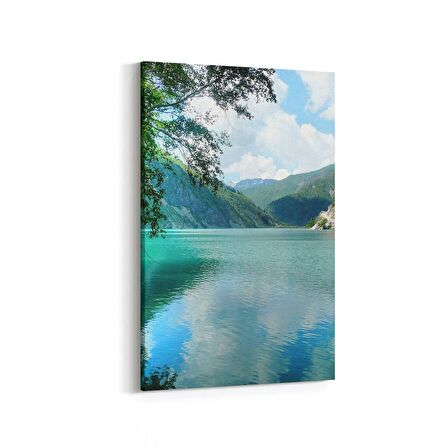 Olla 14242D Doğa / Manzara Görseli Dikey Kanvas Tablo (Ölçü: 20X30)