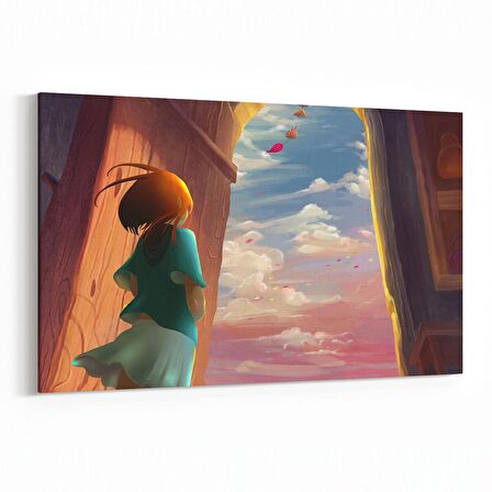 Olla 12769Y Çocuk Odası Görseli Yatay Kanvas Tablo (Ölçü: 150X100)