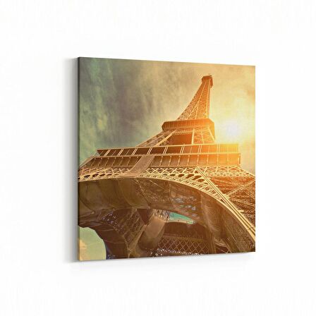 Olla 18456K Yapı Görseli Kare Kanvas Tablo (Ölçü: 25X25)