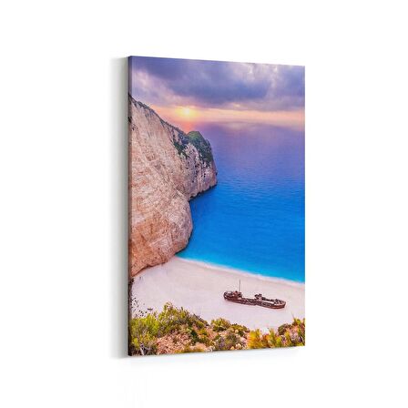 Olla 14185D Doğa / Manzara Görseli Dikey Kanvas Tablo (Ölçü: 70X105)