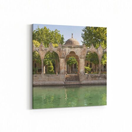 Olla 18655K4 Yapı Görseli Kare 4'lü Kanvas Tablo (Ölçü: 125X125)