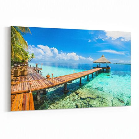 Olla 14197Y Doğa / Manzara Görseli Yatay Kanvas Tablo (Ölçü: 90X60)