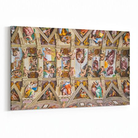 Olla 16282Y Heykel / Sanat Görseli Yatay Kanvas Tablo (Ölçü: 90X60)