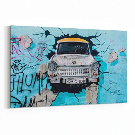 Olla 12286Y Araç Görseli Yatay Kanvas Tablo (Ölçü: 70X50)