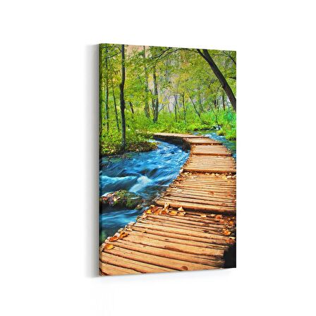 Olla 13325D Doğa / Manzara Görseli Dikey Kanvas Tablo (Ölçü: 60X90)