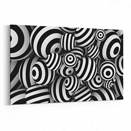 Olla 10059Y Abstract Görsel Yatay Kanvas Tablo (Ölçü: 30X20)