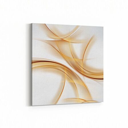 Olla 10072K Abstract Görsel Kare Kanvas Tablo (Ölçü: 25X25)