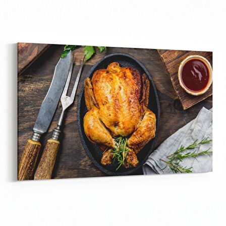 Olla 14965Y Gıda Görseli Yatay Kanvas Tablo (Ölçü: 90X60)