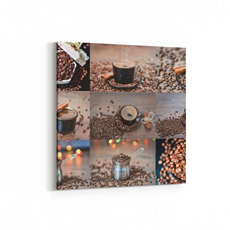 Olla 15260K Gıda Görseli Kare Kanvas Tablo (Ölçü: 25X25)