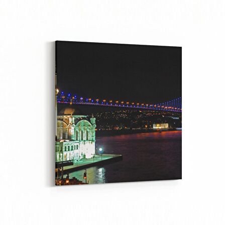 Olla 18598K Yapı Görseli Kare Kanvas Tablo (Ölçü: 30X30)