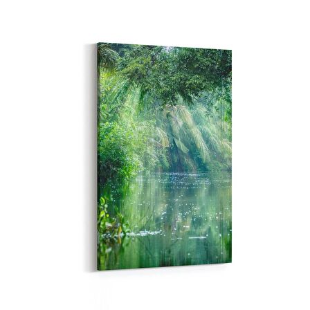 Olla 14004D Doğa / Manzara Görseli Dikey Kanvas Tablo (Ölçü: 60X90)