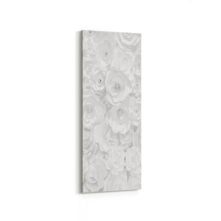 Olla 11618DI Çiçek Görseli Dikey İnce Kanvas Tablo (Ölçü: 40X120)