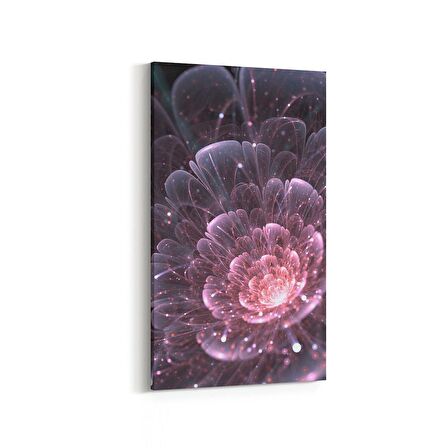 Olla 10106DD Abstract Görsel Dikey Dar Kanvas Tablo (Ölçü: 40X80)