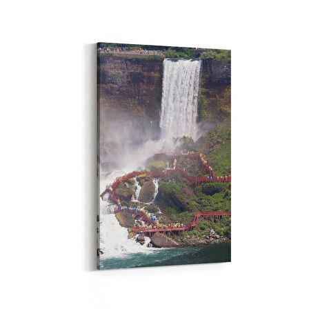 Olla 13511D Doğa / Manzara Görseli Dikey Kanvas Tablo (Ölçü: 60X90)